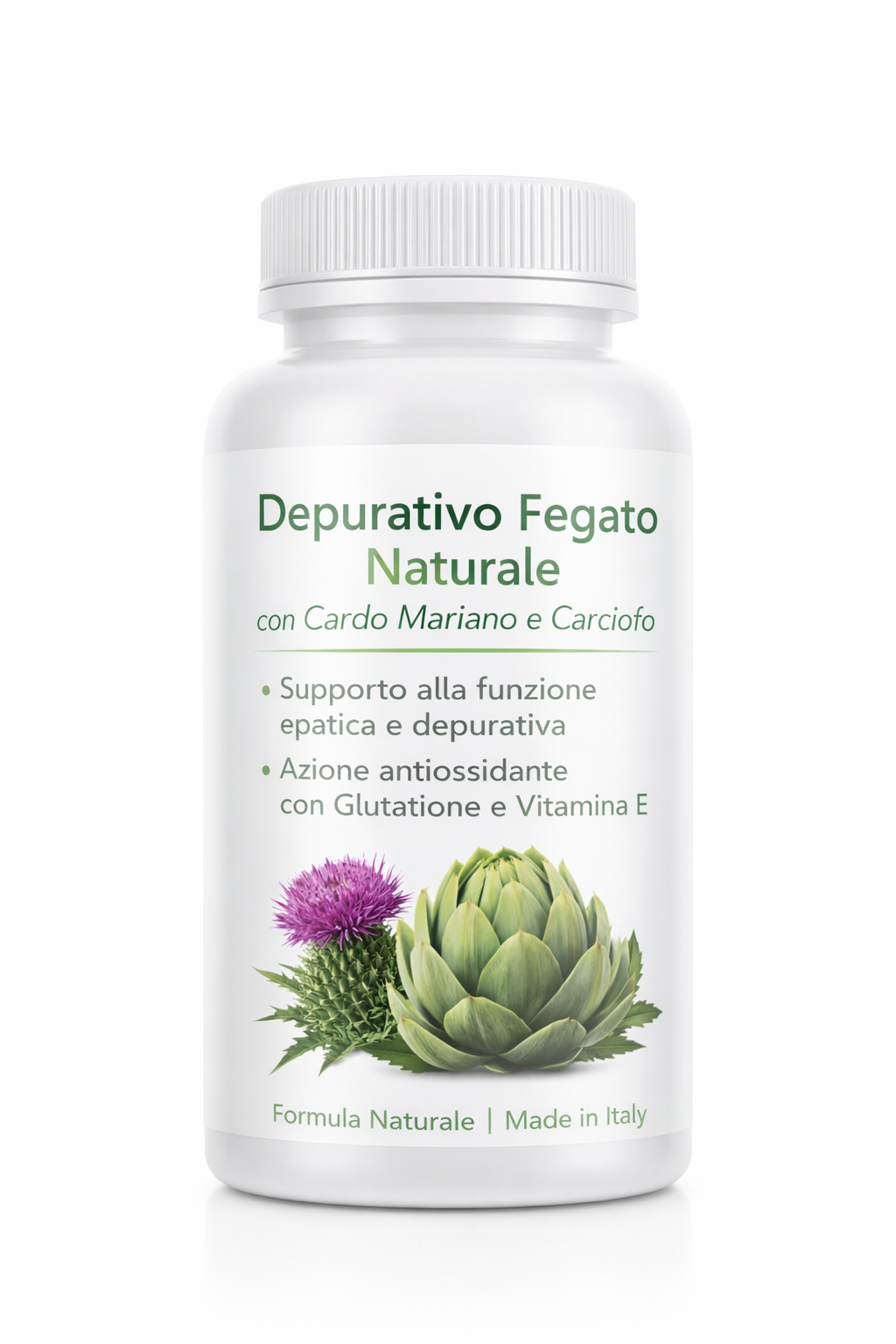 Depurativo Fegato Naturale con Cardo Mariano e Carciofo